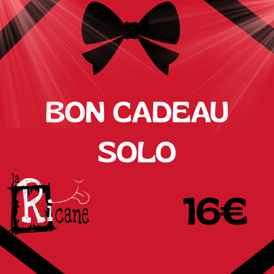 Bon cadeau SOLO